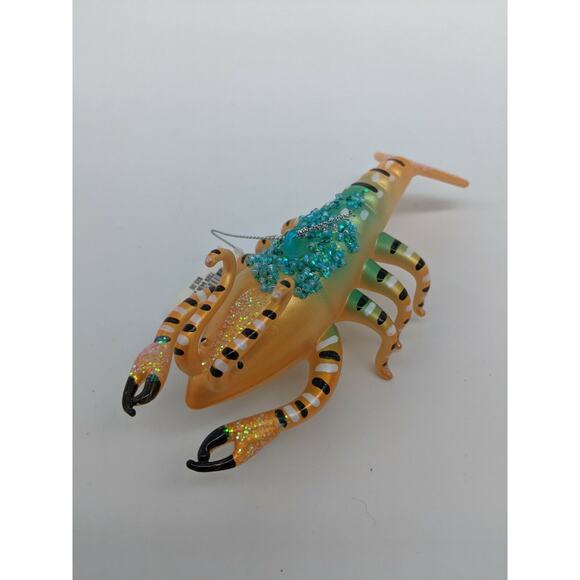 Glass Ornament - Crawfish - Picture 1 of 2